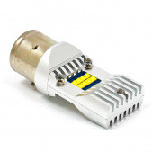 BA21SLED-H43TR: White premium 6, 12 & 24V LED Head and Spot lamp - BA21S (single contact) base from £21.52 each