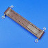 brown 190mm long with chrome staples