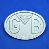 Cast GB plate with Alvis logo