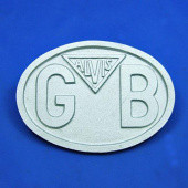 900ALV: Cast GB plate with Alvis logo from £33.96 each