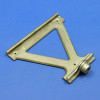 Petrol can holder - 'A' frame type with slot screw clamp
