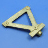 Petrol can holder - 'A' frame type with slot screw clamp