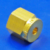 Compression nuts for solderless fittings