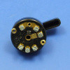 Rotary lighting switch - Black