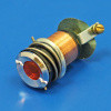 Ignition/indicator warning lamp as Lucas WL3 - Chrome Bezel