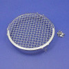 9" Headlamp stone guard PAIR - Flat, chrome or nickel plated