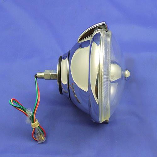 Rear mounted spot lamp with Lucas finial - Equivalent to Lucas WLR576 type