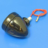 Side lamp LD109 pattern (round base) - Gloss black powder coat finish
