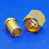 7/16" x 19tpi for 3/16" or 1/4" OD pipe