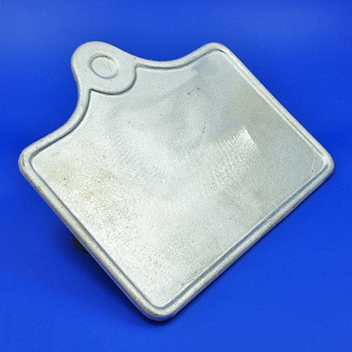 cast aluminium number plate backplate square with lamp bracket