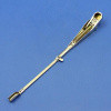 Wiper Arm Stainless Steel, spline fitting