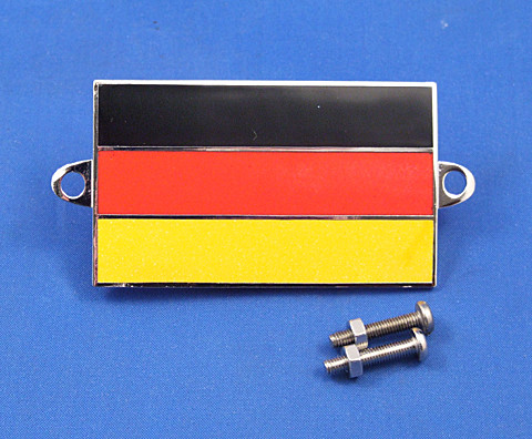 Enamel nationality flag badge / plaque Germany