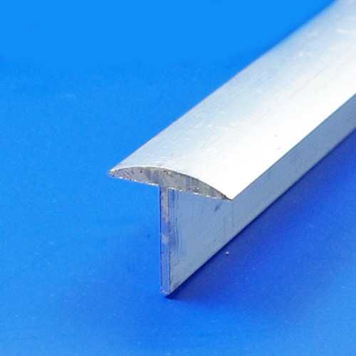 Alumininium strip - offset tee section
