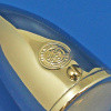 Side lamp 1130 type - Chrome 'Toby' medallion