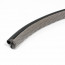 Grey draught excluder