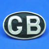 Oval GB plaque