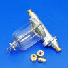 Glass bowl fuel filter - in line