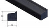Sponge extrusion - Square with lip