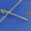 Triple wiper assembly - Pre-war pattern, black chrome or nickel finish