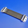 Door check retainer leather - Large with chrome fittings