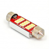 B273LEDW-D: White 12 & 24V LED Festoon lamp - 15x42mm FESTOON fitting from £4.32 each