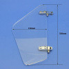 Wind deflector sidescreen
