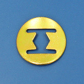 454: Badge fixing spire clip - for 5.5mm diameter badge pin/post from £2.04 packet of 10