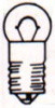 6 volt miniature Edison screw MES E10 base 2.2 watt auto bulb
