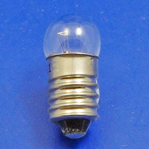 6 volt miniature screw MCC (BA9) 2.2 watt auto bulb