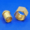 Solder type nut and nipple