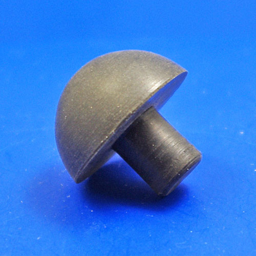 Rubber buffer and stop - 24mm diameter x 12mm high top section