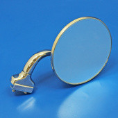 MIR016: Circular clamp on mirror - 'Peep' mirror, 4