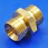 Brass equal ended union - 1/2 BSP
