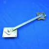 Remote action door lock - Cast bronze body with lever mechanism