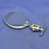 CA1262C: Oval rear view mirror - Equivalent to Raydyot M39 model - Chrome plated from £75.44 each