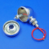 Side lamp LD109 pattern (round base) - Chrome finish