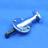 Screw down lobe type bonnet catch