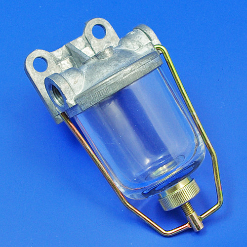 Glass bowl fuel filter