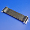 Door check retainer leather - Large with chrome fittings