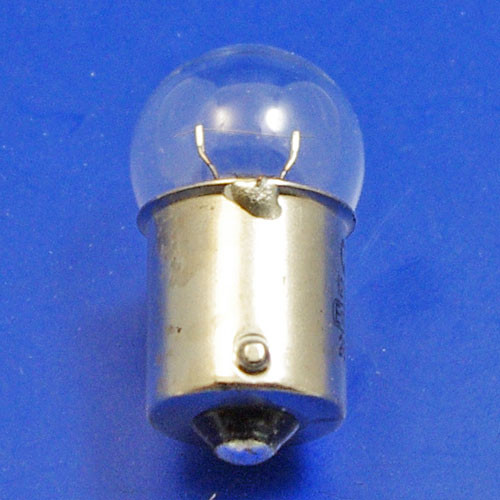 12 volt single contact BA15s 5 watt auto bulb