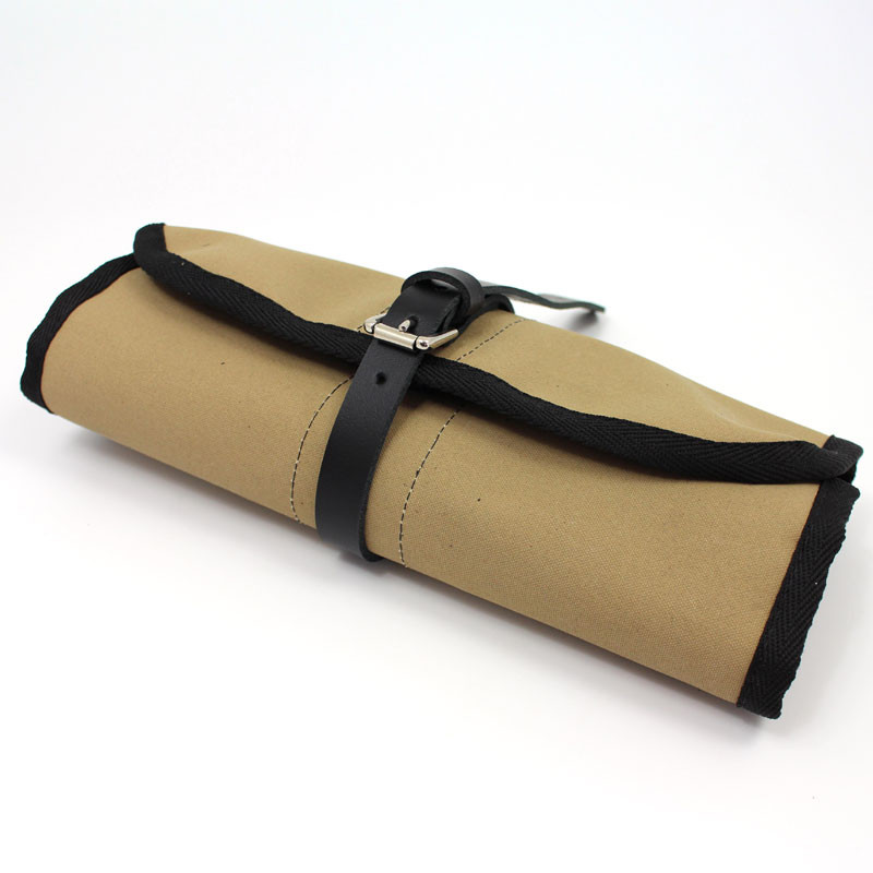 Tool roll - beige canvas