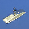 Classic rear view mirror - Rod mounted, stainless steel