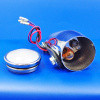 Side/Indicator Lamp - Equivalent to Lucas 1130 type, glass lens with chrome rim