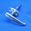 Exterior door handle - Concave groove, Austin 7, Morgan