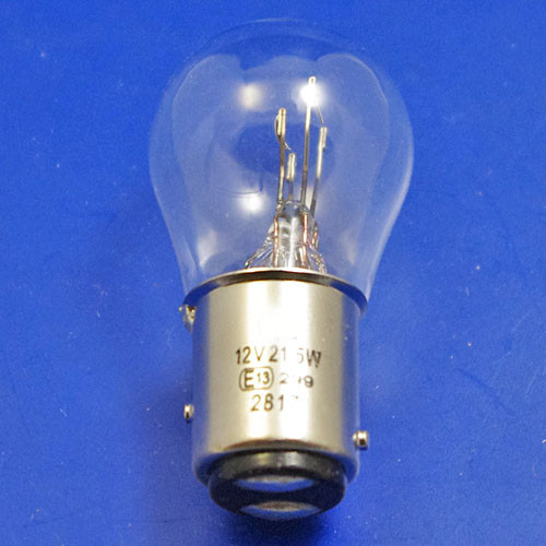 12 volt double contact BAY15d offset pins 5/21 watt auto bulb