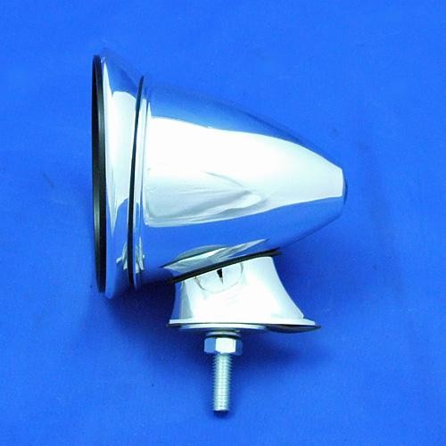 CA1113D Polished aluminium racing mirror Classic Exterior Mirror Classic Car Parts