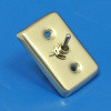 Interior light toggle switch with cover plate