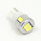 B501LEDW-D: White 12V LED Warning lamp - WEDGE T10 base from £4.97 each