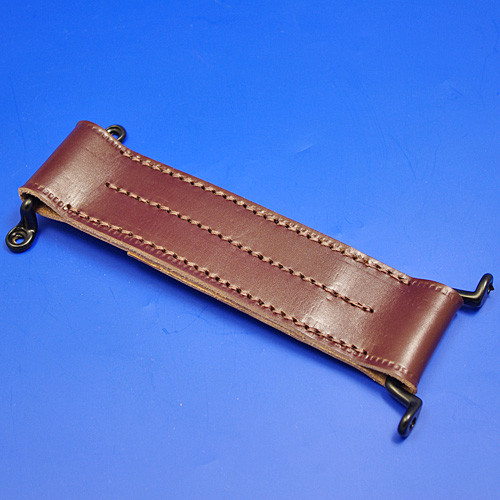 Door check retainer leather - Large with staples