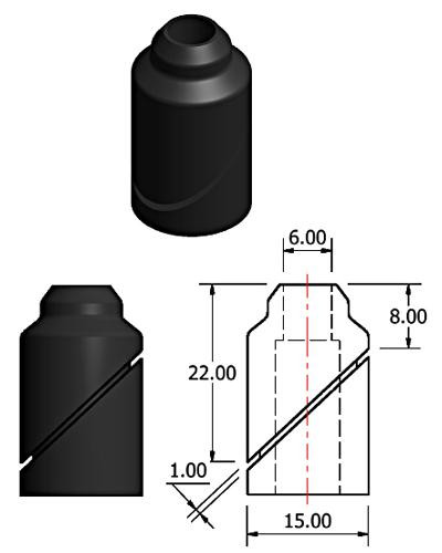 windscreen wiper spindle grommet